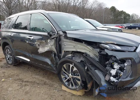 2021 Hyundai Palisade Sel from USA, damaged, VIN KM8R2DHEXMU191316